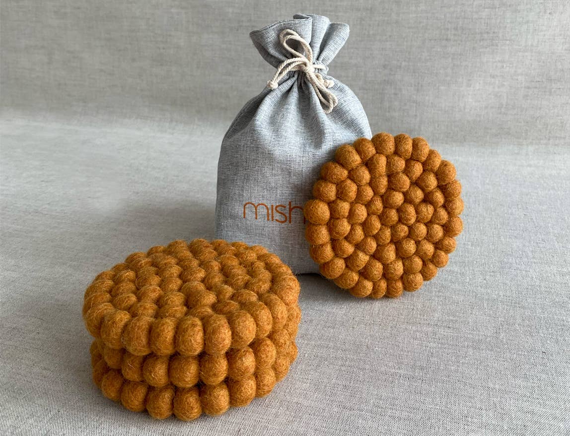 Mishum - Wholesale Onderzetters - Set van 4 onderzetters voor tafeldecoratie10