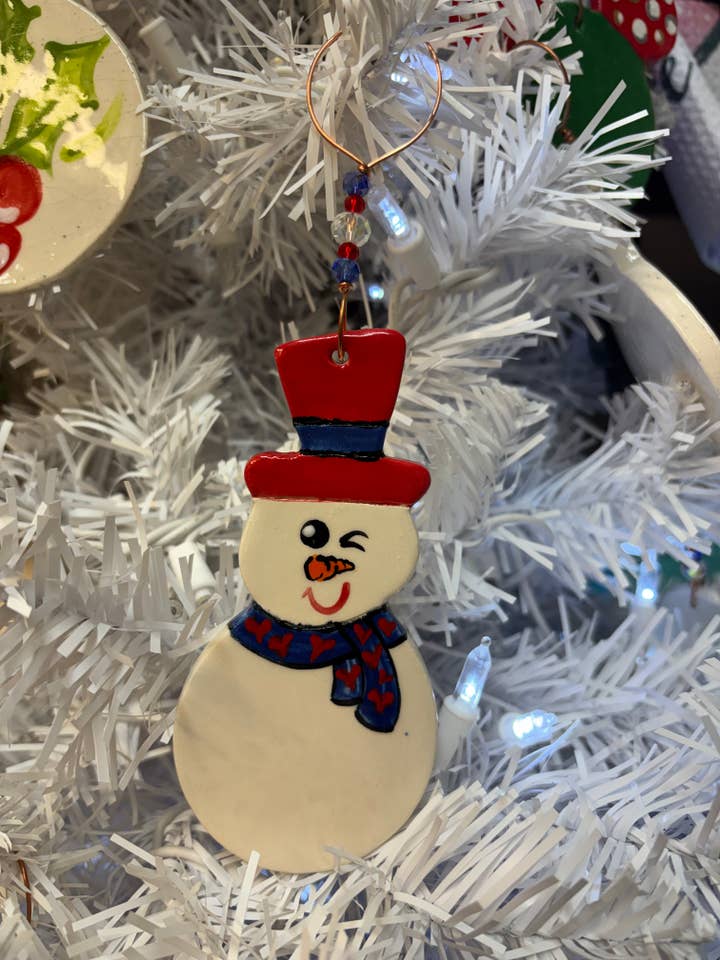 Snowman Winking for wholesale by Melony Designs