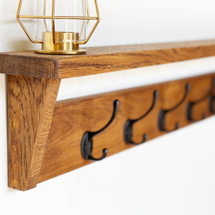 Walnut Coat Rack for wholesale by Off the Grain