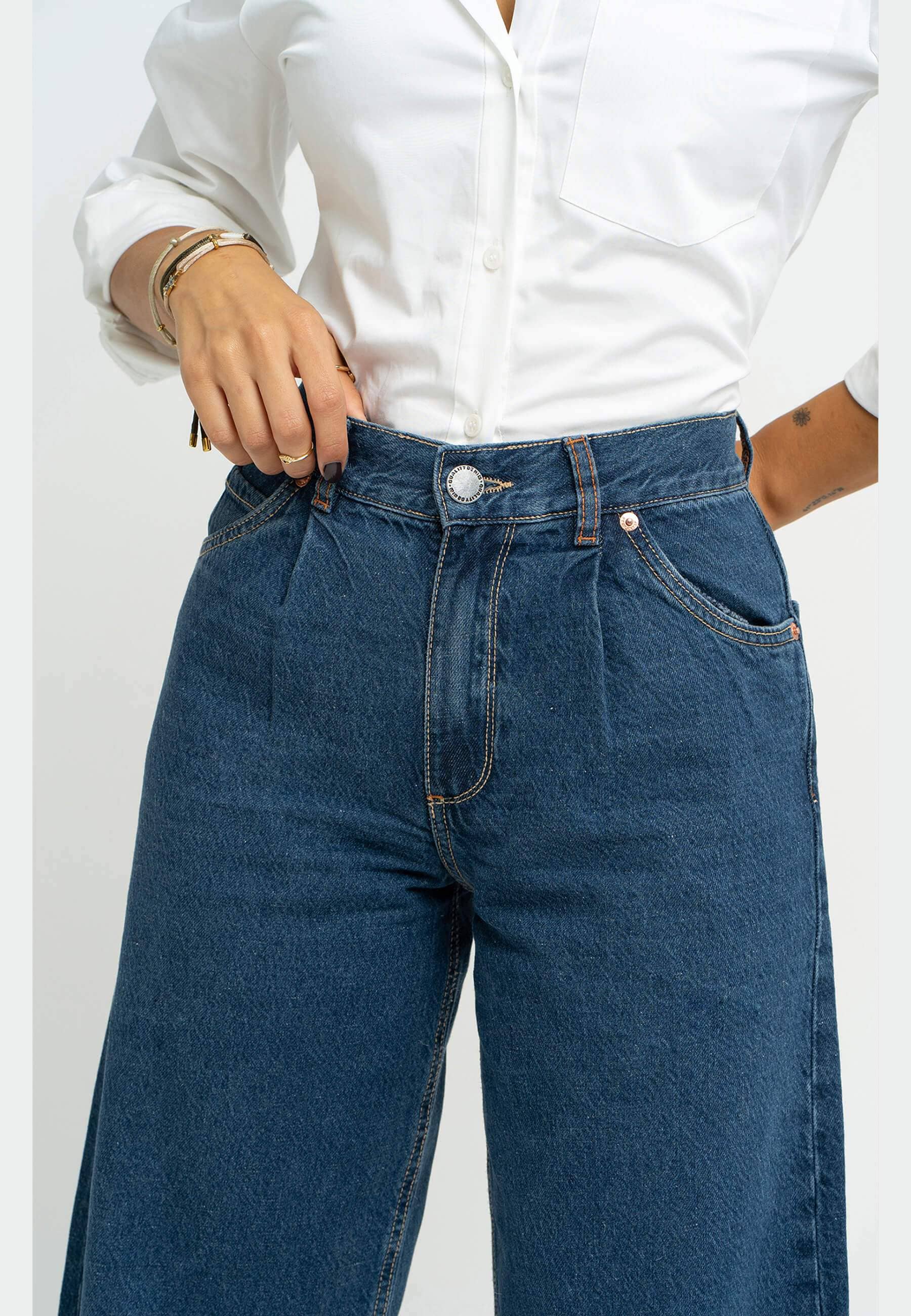 NOWA Jeans - Wholesale Jeans - Women's - Wide Leg Details2