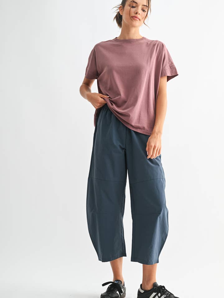 Mono B - Wholesale T-Shirt - Women's - Pima Cotton SunFade Drape Tee2