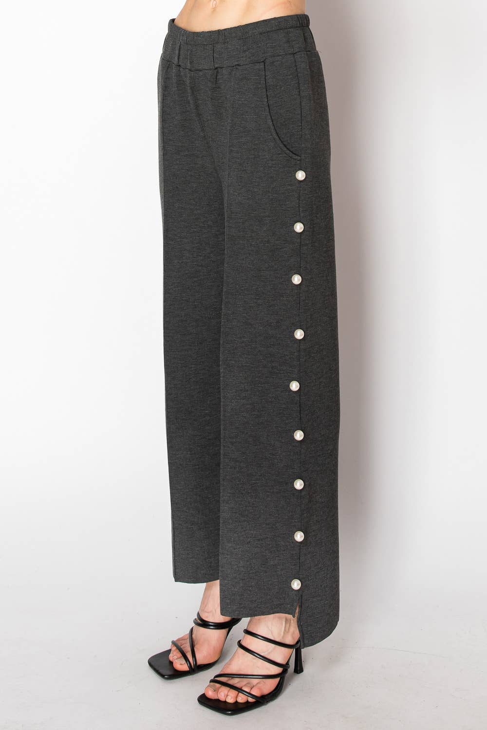 Joh Apparel – Großhandel Hose – Damen – Farrah French Scuba Pearl Lange Hose29