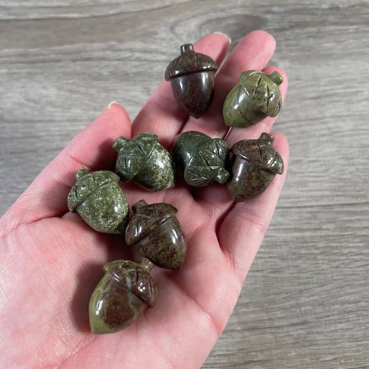 Keystone Crystals - Wholesale Spiritual Stone/Crystal - Gemstone Acorn Figurine for Spring or Autumn Decor9