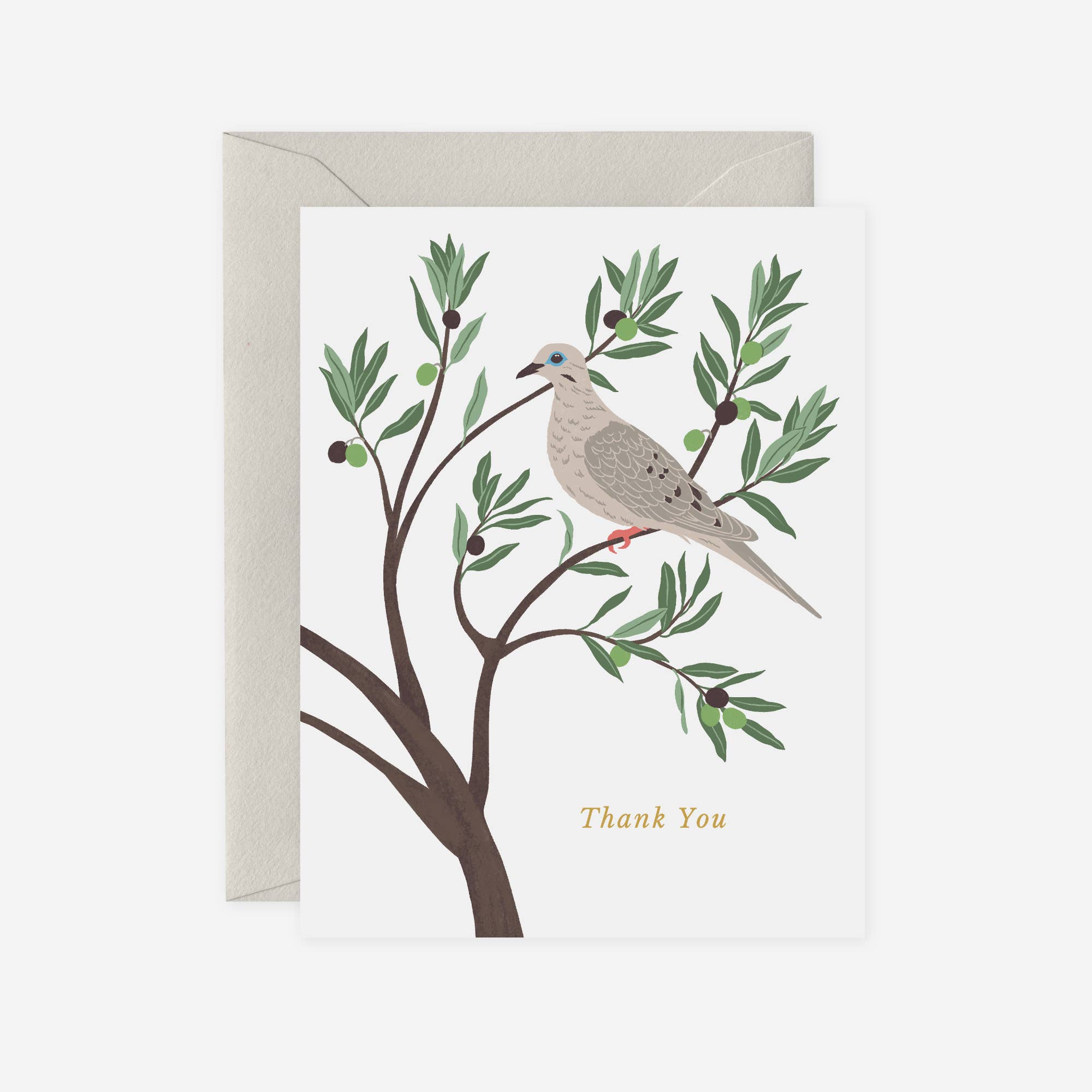 Cosmic Emigre - Vente Cartes de remerciements - Carte de remerciement Colombes & Olivier0