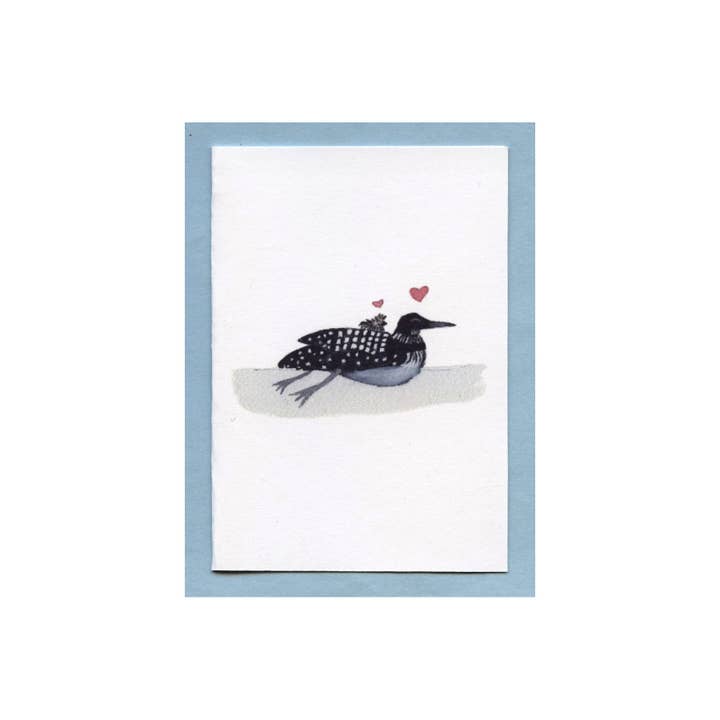 Mumma Loon Love - Enclosure Card for wholesale by Zucchini Fish