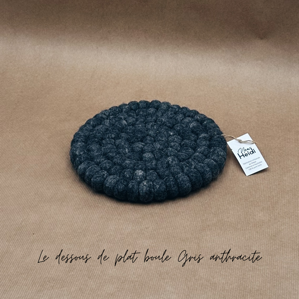 New Heidi - Wholesale Placemat - Felt ball trivet - New Heidi4