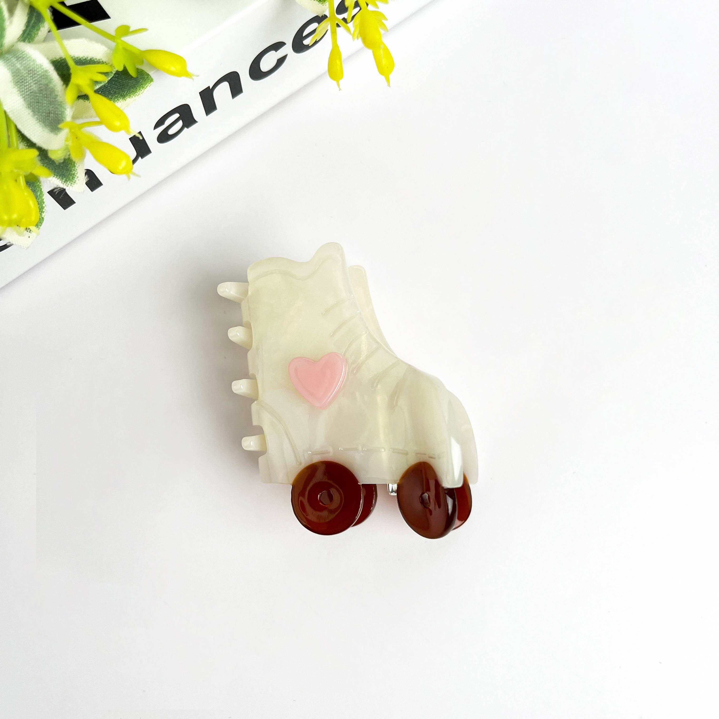 TheDivaSoap - Wholesale Hair Clip - Women's - Roller Skate Hair Clip,Acetate Creative Gift Hair Claw2