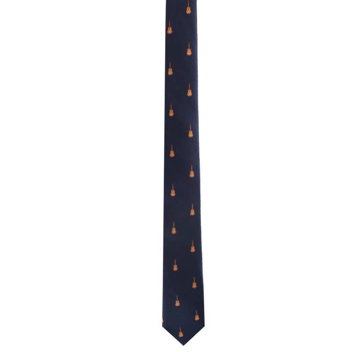 AusCufflinks - Wholesale Necktie – Men’s - Guitar Skinny Tie5