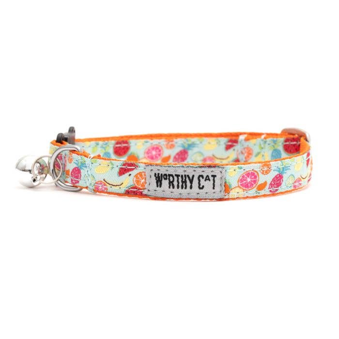 Pet Supplies : Red Dingo Designer Cat Collar, Cosmos Yellow : Pet Collars 