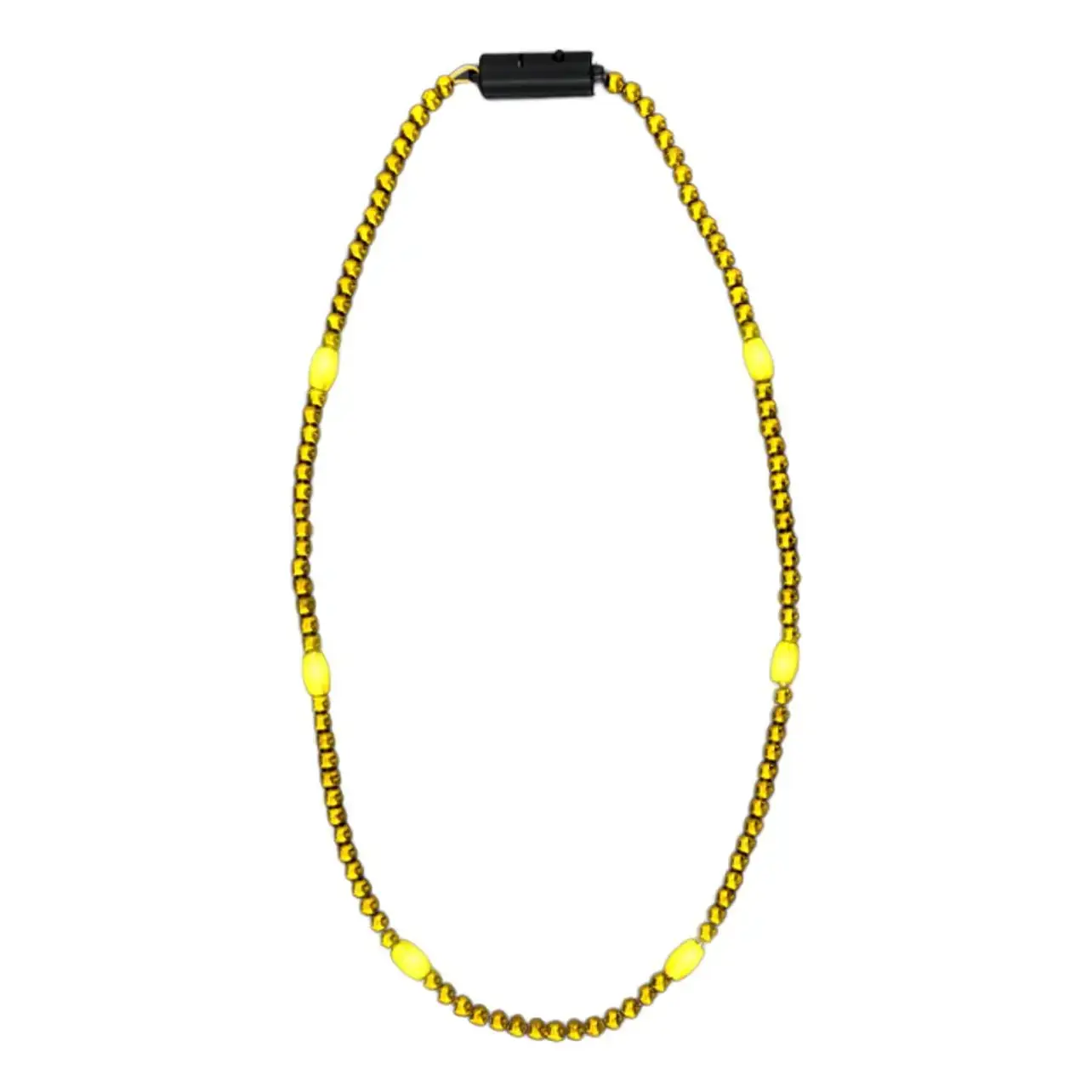 Blinkee.com, LLC - Wholesale Beaded/Pearl Necklace - LED Necklace with Mardi Gras Beads Pack of 126