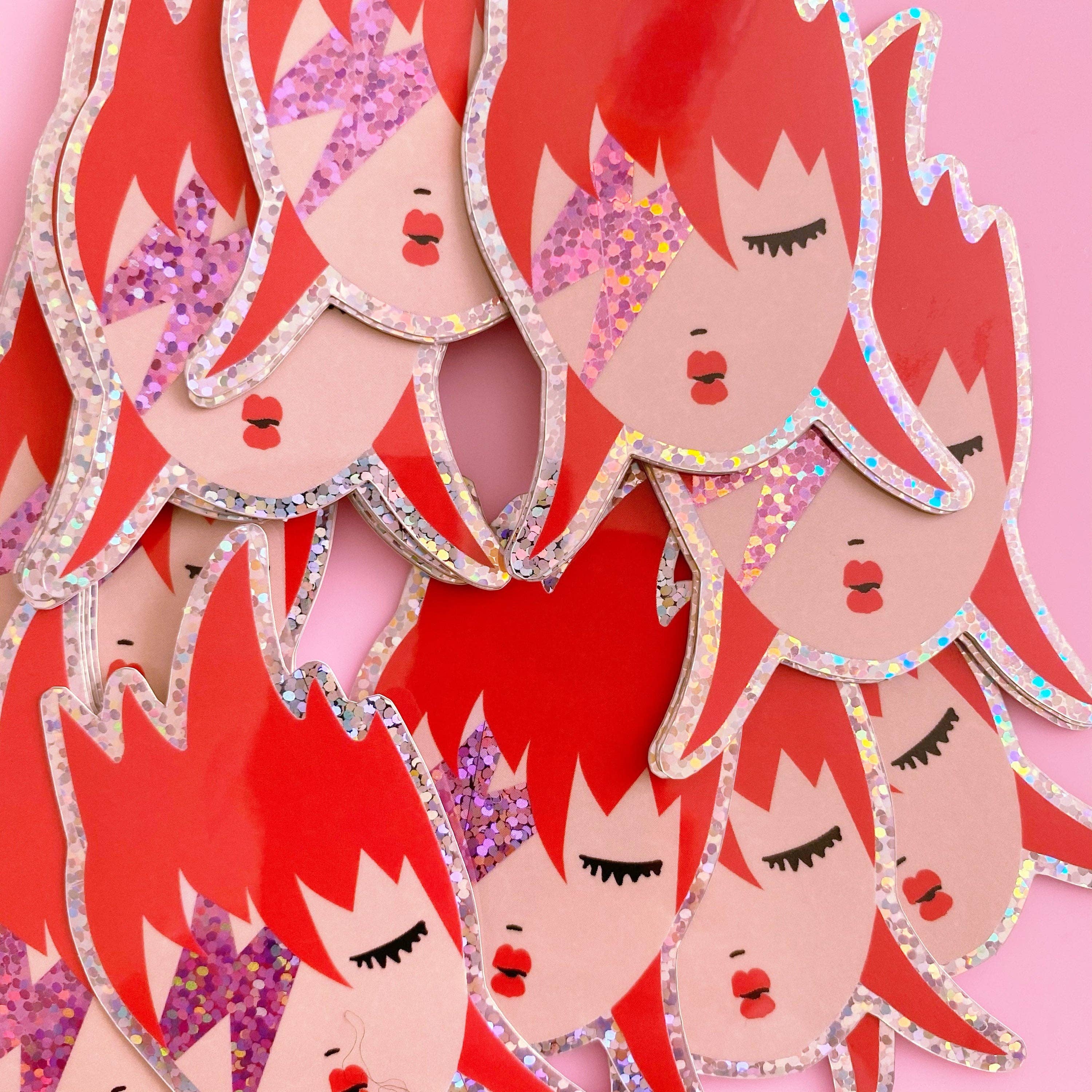 Tambour Battant - Vente Autocollant - Enfant et bébé - Sticker | Autocollant Ziggy holographique3