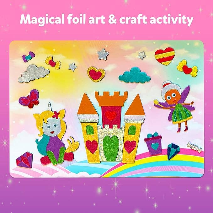 Skillmatics - Wholesale Art Set - Kids & Baby - Skillmatics - Foil Fun - Unicorn and Princess Craft Kits5