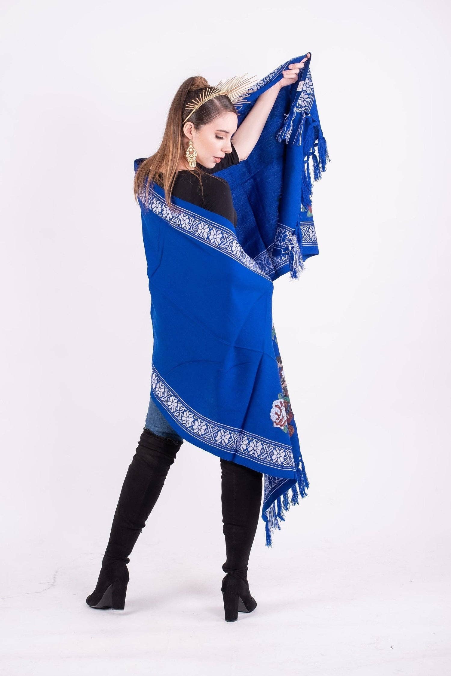 Cielito Lindo - Wholesale Wrap - Women's - Our Lady of Guadalupe Shawl13