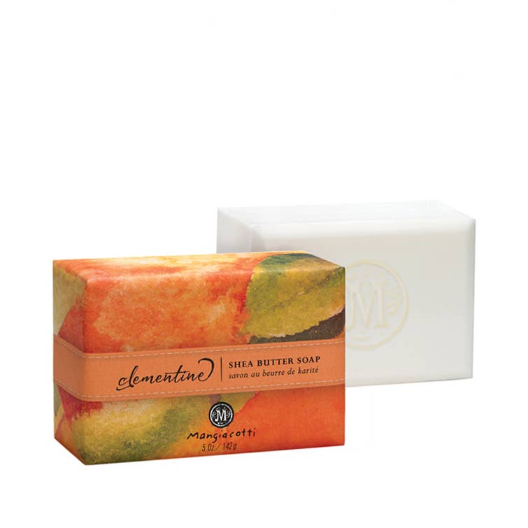 Boston International – wholesale Tvål – Clementine Shea Butter Bar Tvål av Mangiacotti, 5 oz0