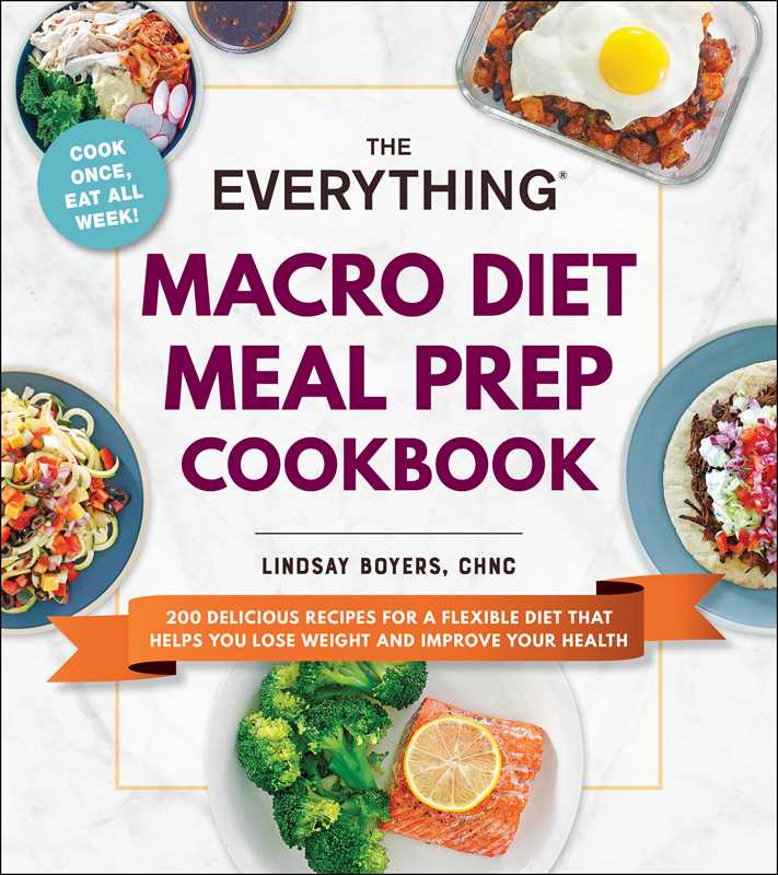 Simon & Schuster - Wholesale Cookbooks & Food - Everything Macro Diet Meal Prep Cookbook by Lindsay Boyers0