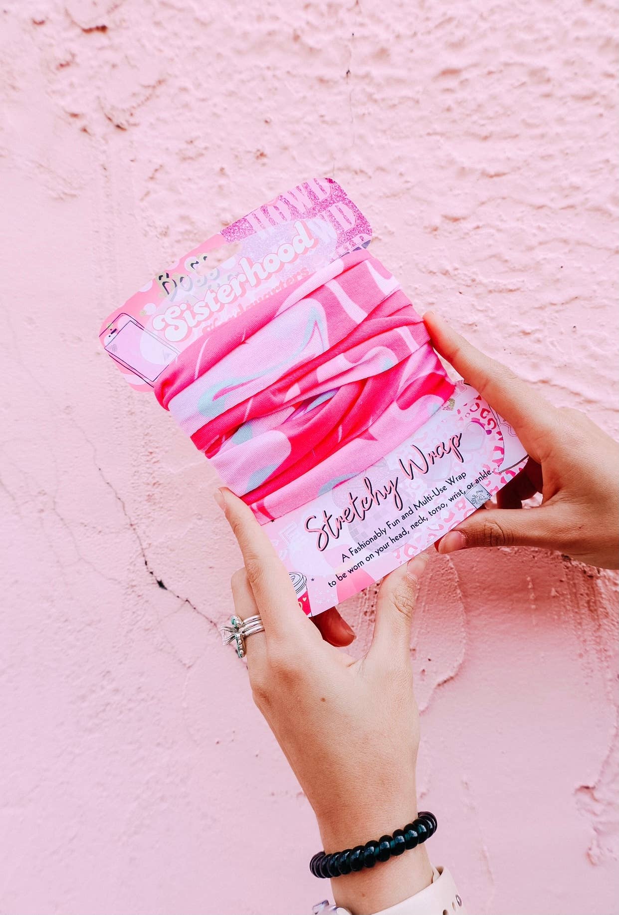 The Front Porch Label – Bandana - Mulher por atacado – Swirl Stretchy Headwrap1