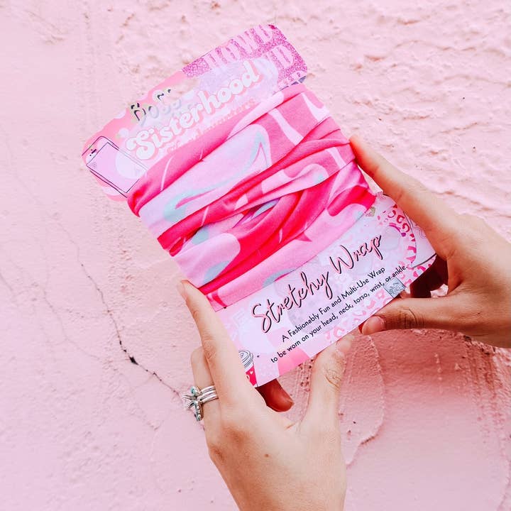 The Front Porch Label – Bandana - Mulher por atacado – Swirl Stretchy Headwrap1