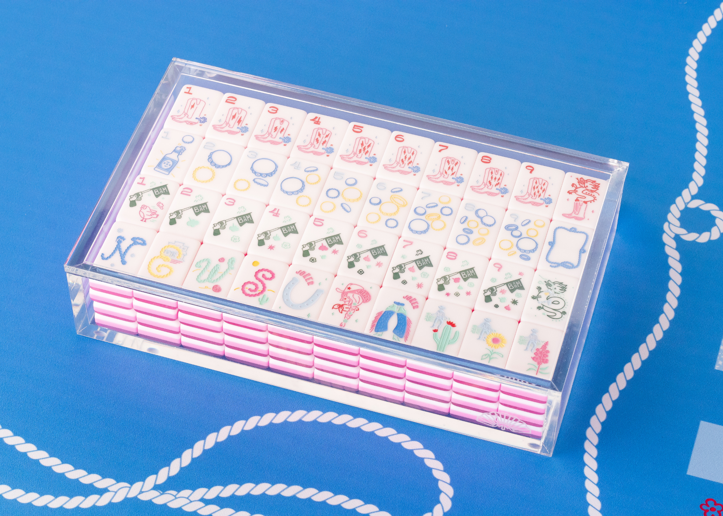 Miss Mahjong - Wholesale Decorative Box - Classic Acrylic Box5