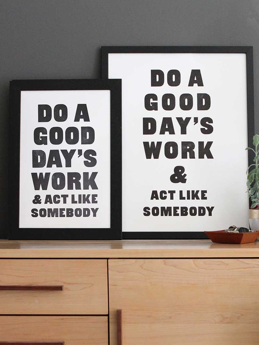 Old Try - Wholesale Art Print - Act Like Somebody3