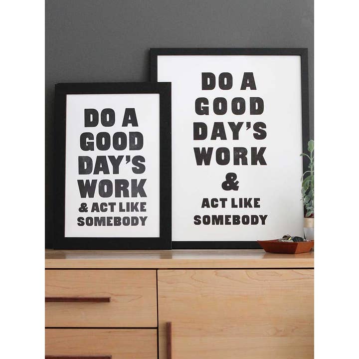 Old Try - Wholesale Art Print - Act Like Somebody3