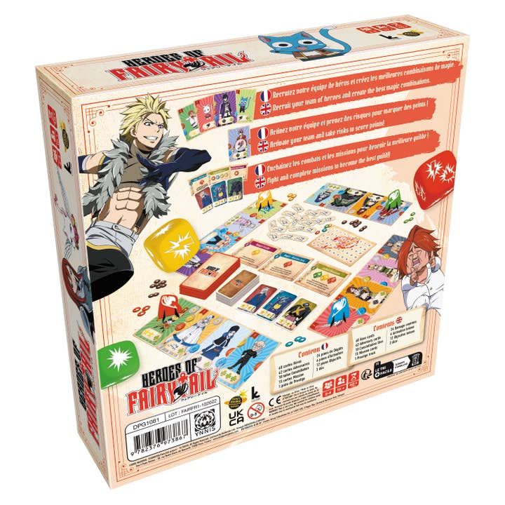 Japanime Games - Wholesale Board Game - Heroes of Fairy Tail - Boardgame