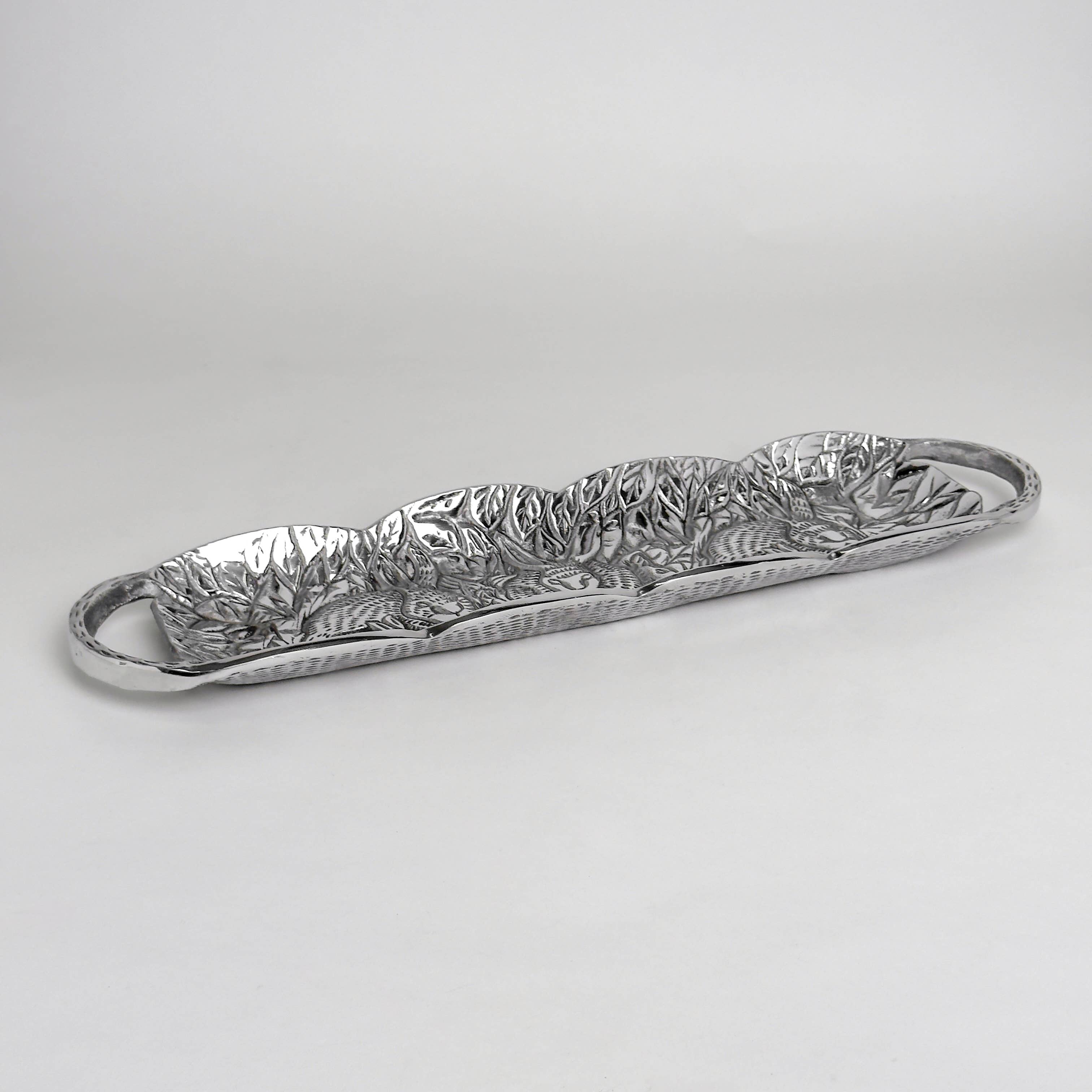 India Handicrafts Inc - Wholesale Decorative Tray - Rabbit Bunny Easter Tray3