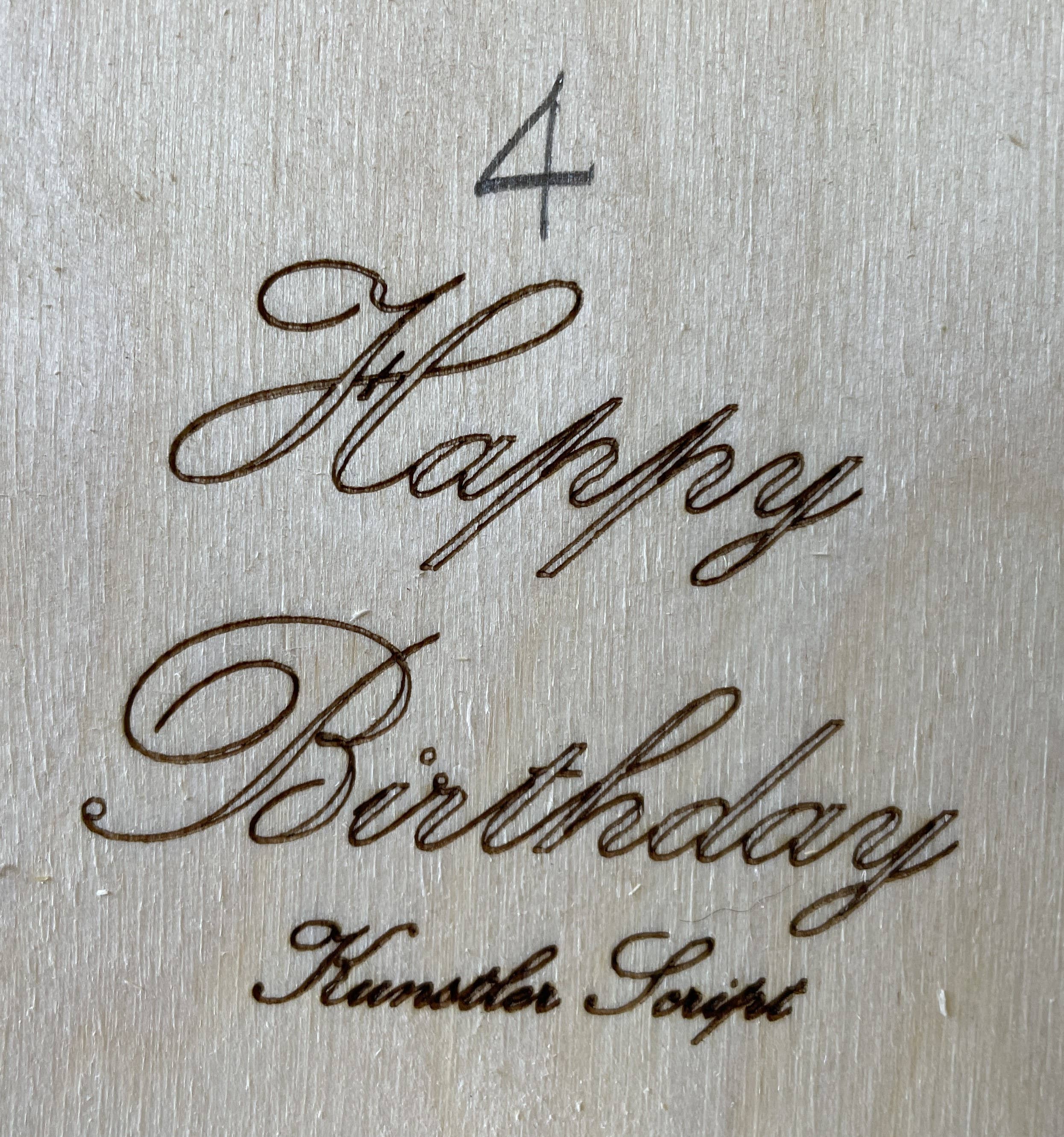 Moon Mountain Woods - Wholesale Sculpture - Door Harp 3WBCDEC Walnut border with decorative Cherry inlay9