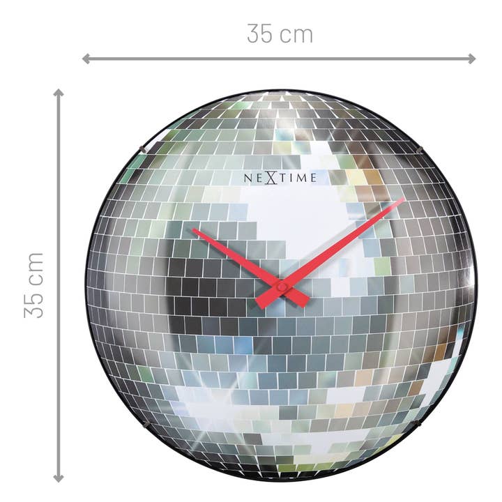 NeXtime - Wholesale Wall Clock - Disco Ball3