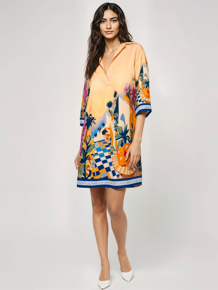 Sia-Peach Miniklänning för wholesale av Celina Moon