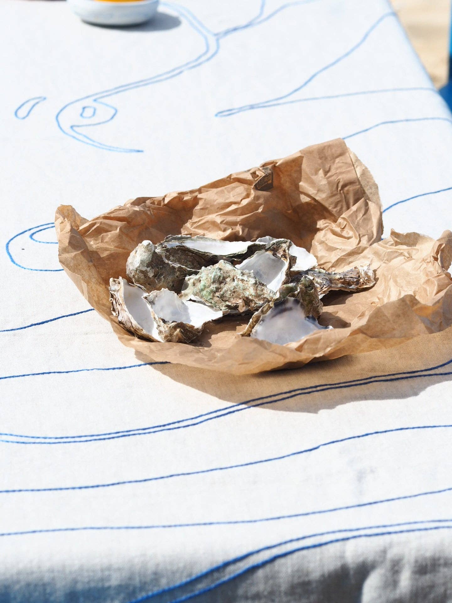 À bientôt – Toalha de mesa por atacado – Toalha de Mesa de Linho Orgânico Le Poulpe5