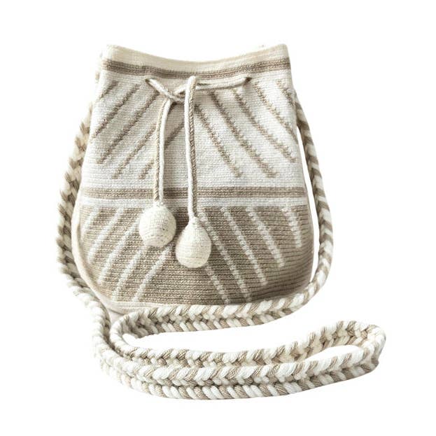 Moderner Mochila Classic „Mini“ in Beige für den Großhandel von Vieve