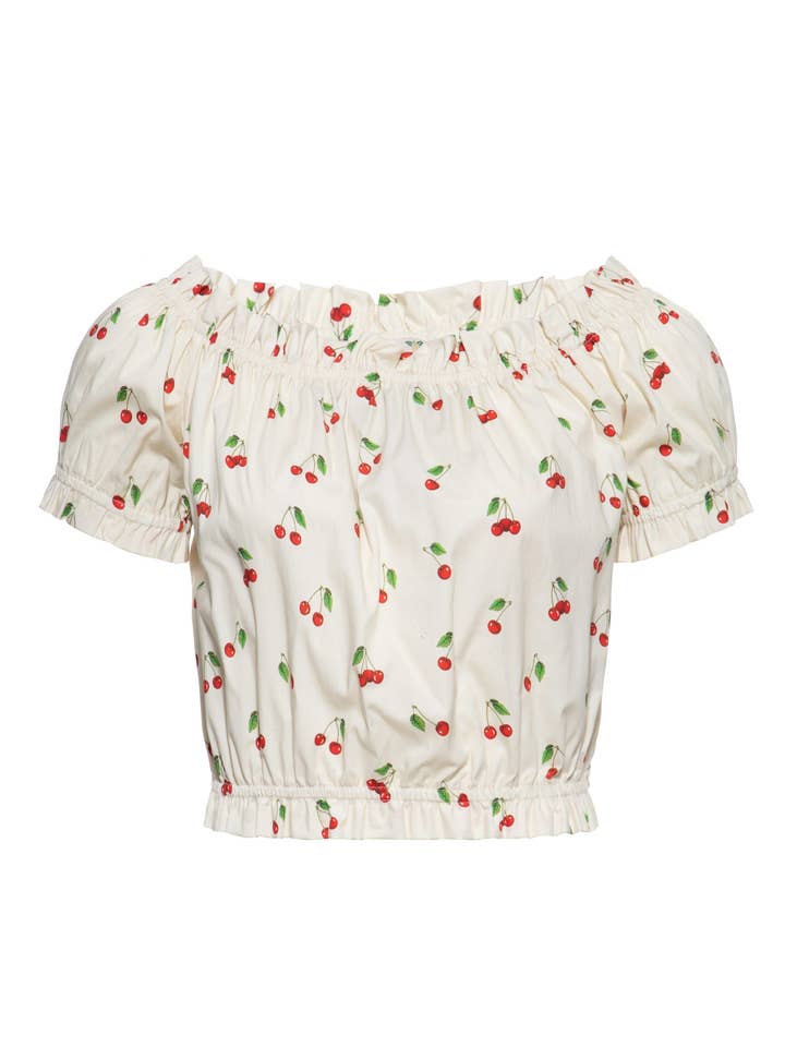 Cropped Top "Cherry" for wholesale by KING KEROSIN