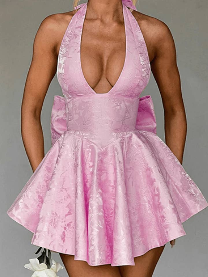 Abito da Sera con Allacciatura Frontale per la vendita all'ingrosso da parte di Aria Romance