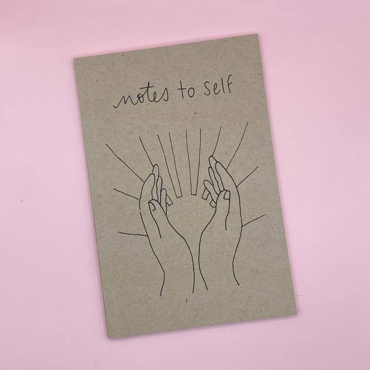 Notes to Self | Small Blank Journal for wholesale by IT IS: All Goods