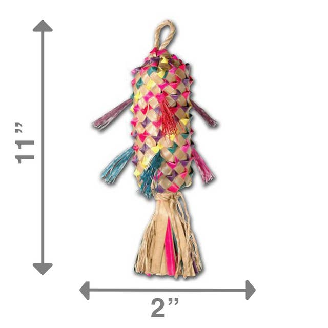 Planet Pleasures - Wholesale Bird Swing/Toy - Spiked Pinata4