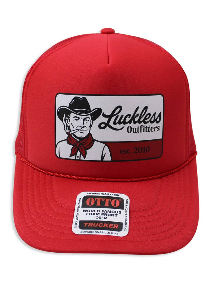 MarbMan Trucker Hat for wholesale by Luckless Outfitters