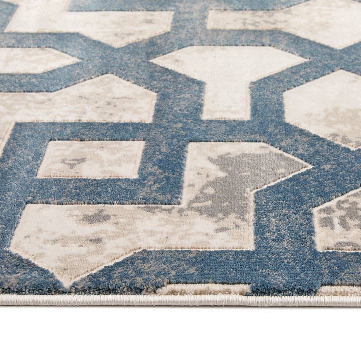 Phoenox Textiles – wholesale Area rug – Origins Avanti Rug Grey Blue