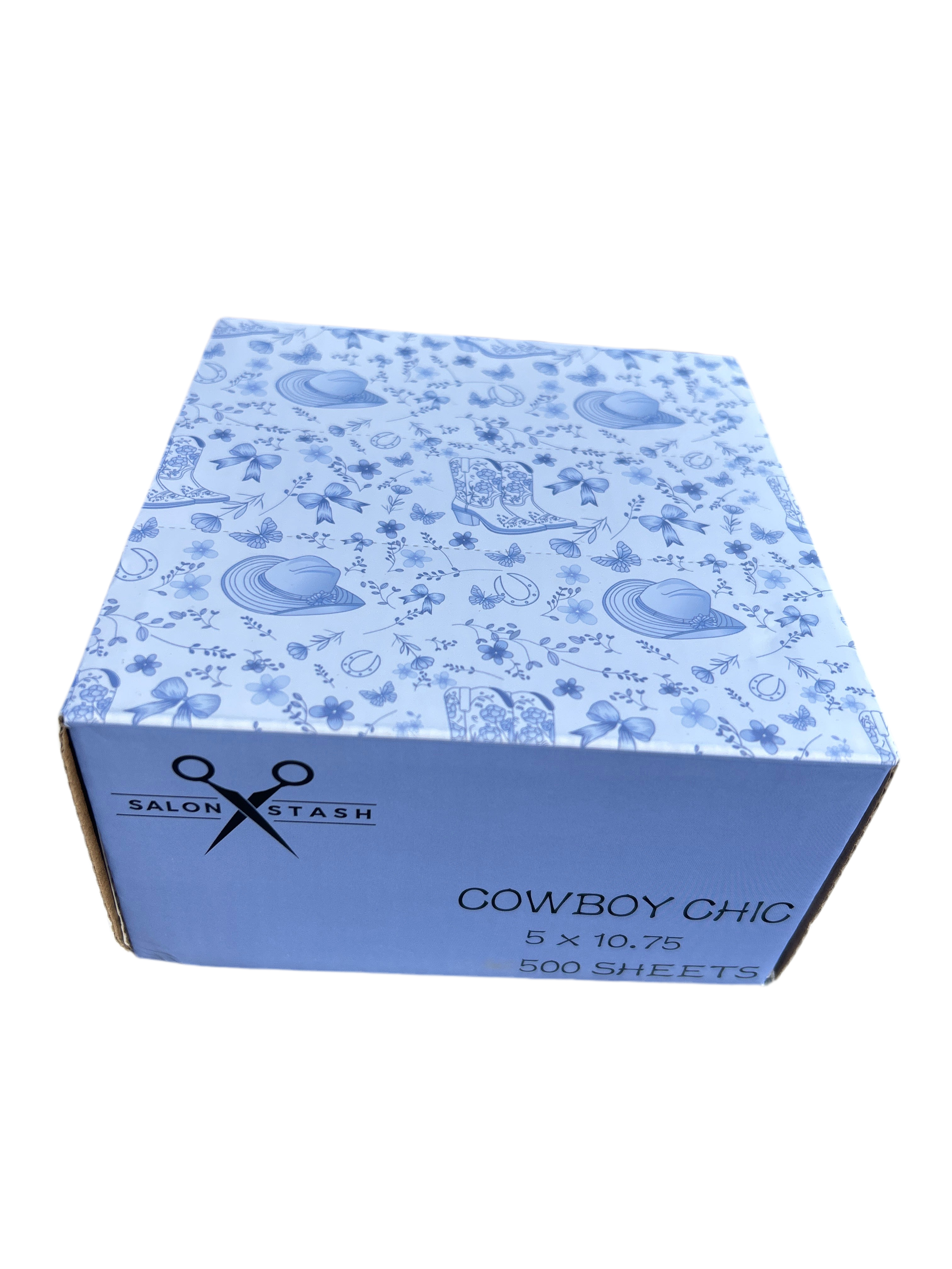 Beauty Stash - Wholesale Hair Accessories Set - Women's - Salon Stash Embossed, Pre-Cut, Pop-up Hair Foils (500 sheets/box) 12 box case pack, 6000 foils9