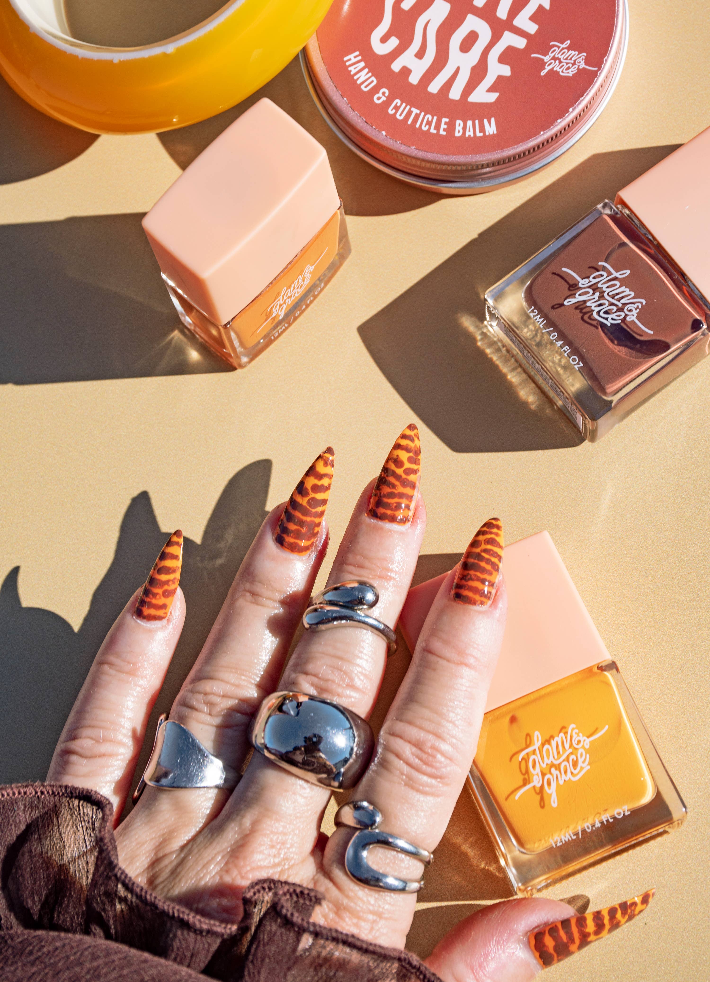 Glam & Grace - Wholesale Nail Polish - Non-Toxic Nail Polish - Marigold2