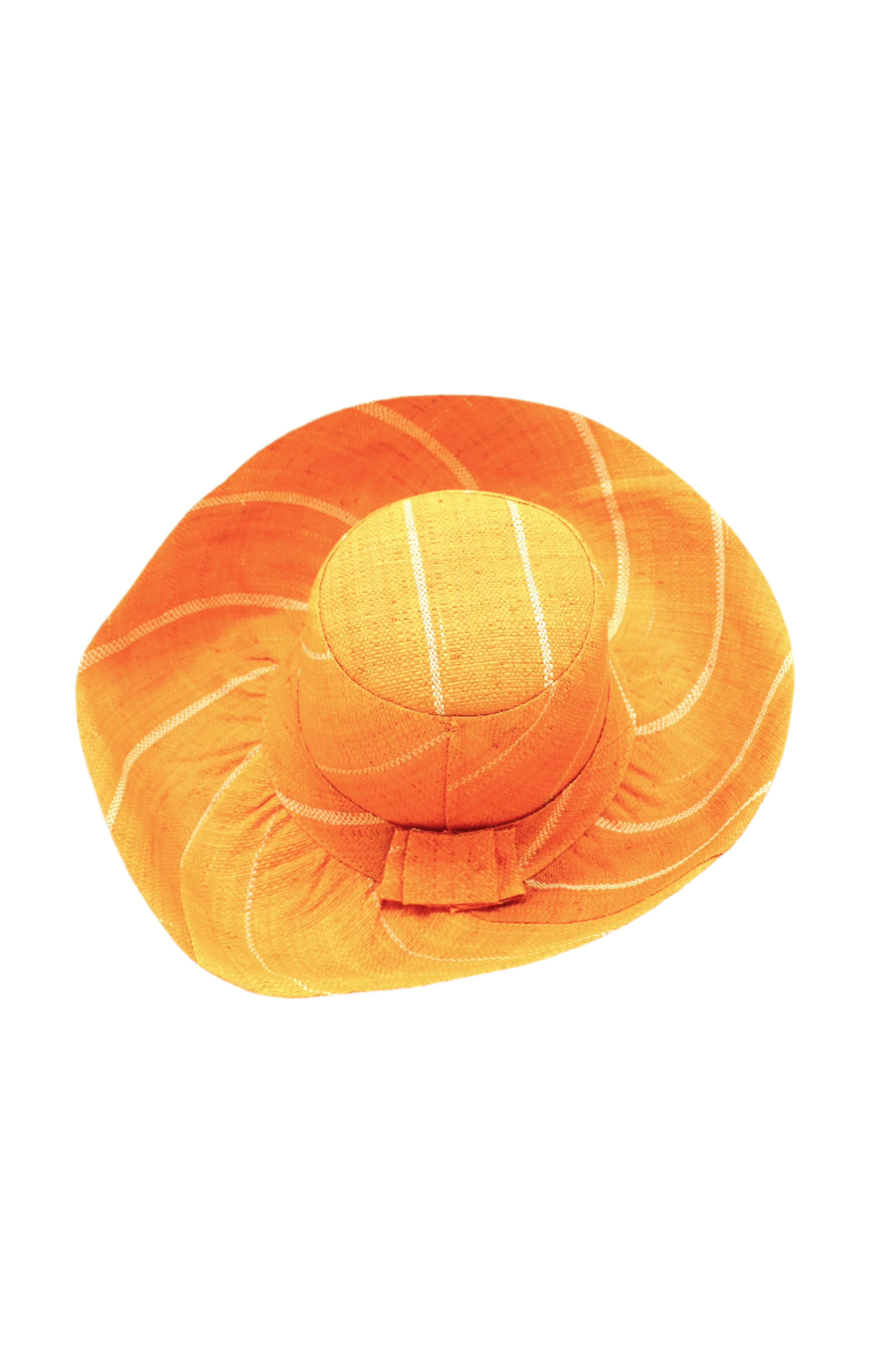 Shebobo - Wholesale Straw Hat - Women's - Monica 5" & 7" Wide Brim Pinstripe Packable Straw Sun Hats5