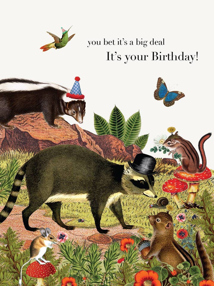 Reken maar dat het een groot probleem is • A-2 wenskaart voor wholesale door P. Flynn Design / Phun House