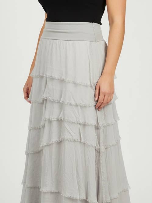 Karamel Collection - Vente Jupe – femme - Jupe en soie à volants
Aucun tarif ne sera ajouté2