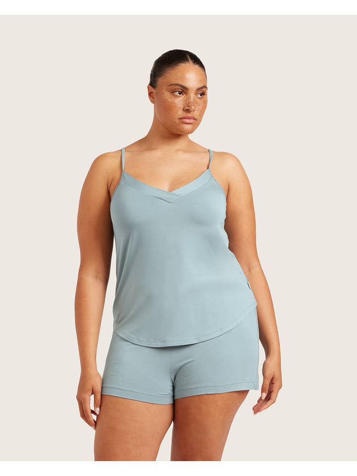 Goodnight Sleep Cami - Mineral Blue for wholesale on Faire6