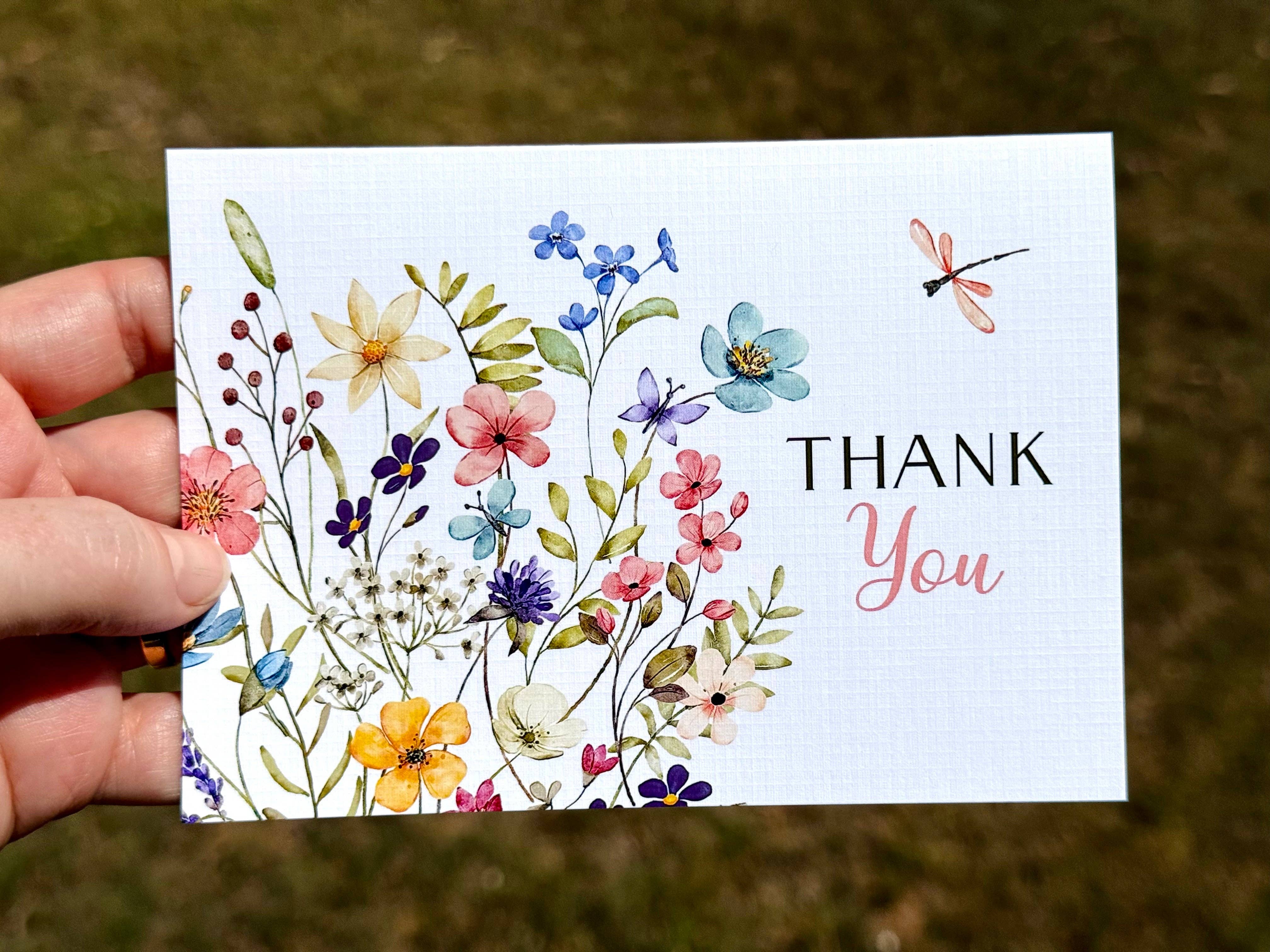 Scattered Seed Co - Wholesale Thank you card - Wildflower Thank You Cards4