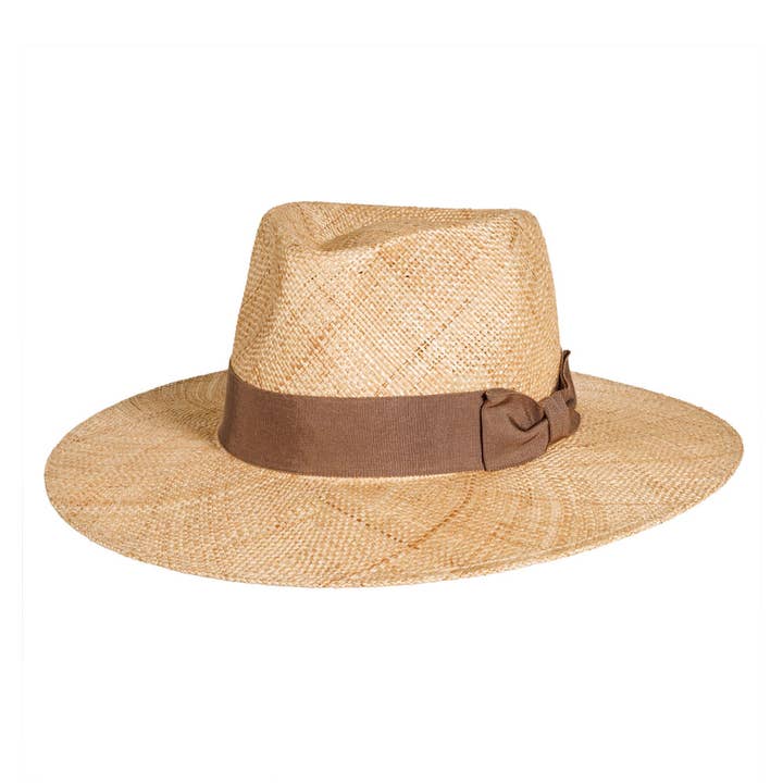 Woven Safari Straw Teardrop Fedora Hat - Style Sorento and other Purchase Wholesale straw sun hats. Free Returns & Net 60 Terms on Faire trending on Faire.