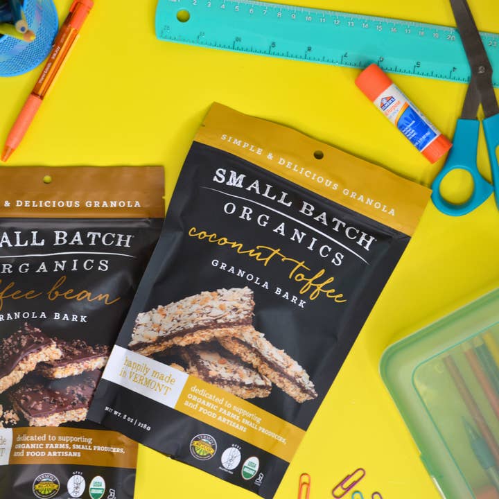Small Batch Organics - Wholesale Granola - 8oz Coconut Toffee Granola Bark