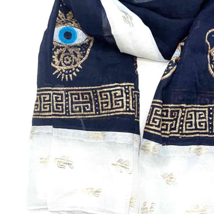 LINETA - Wholesale Scarf - Women's - C5 Indian cotton scarves