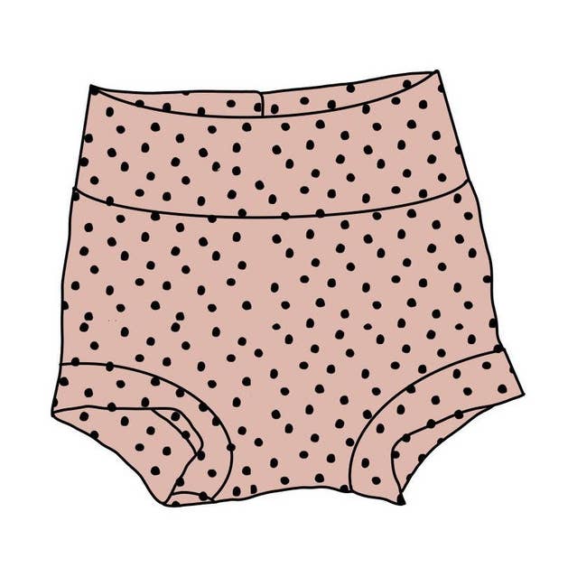 Bummies à pois, Bummy à pois, Short à pois pour la vente par Remi Rae’s LLC