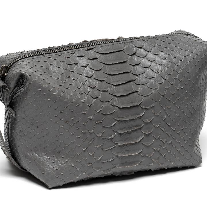 Rivers Eight – Großhandel Kosmetiktasche – Damen – Künstlicher Python-Kulturkoffer