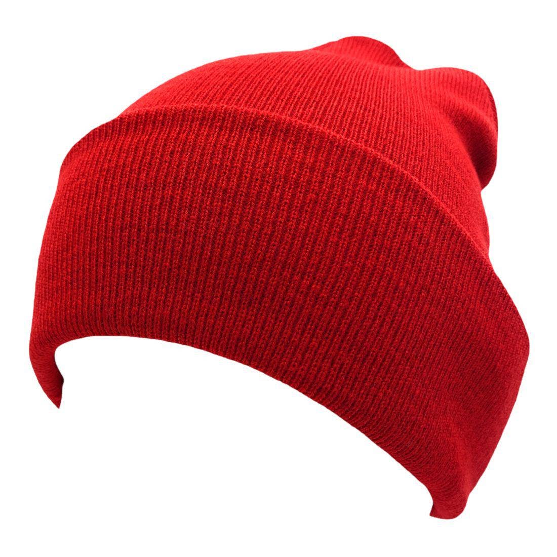 The Park Wholesale - Vente Bonnet – unisexe - Bonnets et bonnets de luge à revers en tricot doux, en vrac, multicolore, uni, blanc, vente en gros97